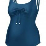 013-SW18-02 | juniper swimsuit | petrol blue