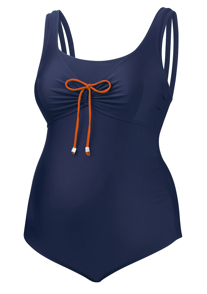 013-SW18-37 | juniper swimsuit | navy orange